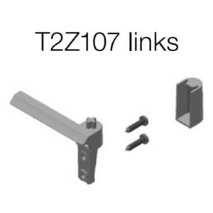 Artweger Twinline 2 T2Z107 WS lager voor het vaste deel, links, wit