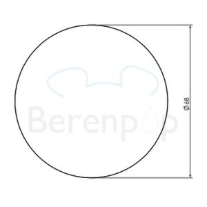 Clou InBe IB0651003 Stecker chrom