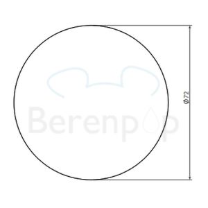 Clou InBe IB0651010 Stecker chrom