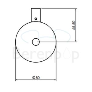 Clou Shokker SJ09260024101 Toilettenbürstenhalter Wand gebürstetem Edelstahl