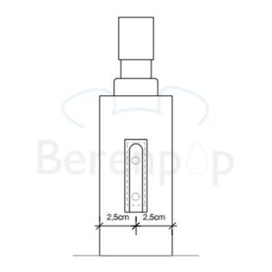 Decor Walther 0847500 DW 375 N Seifenspender Wand Chrom