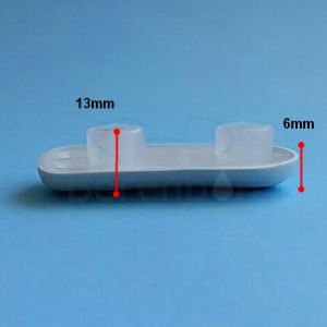 Pressalit A4017000 buffer voor zitting lang wit *niet meer leverbaar*