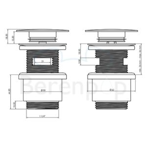 Clou InBe IB0651003 Stecker chrom