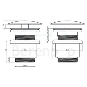 Clou InBe IB0651010 Stecker chrom