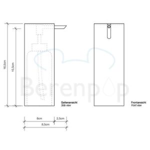 Decor Walther Rohr 0541900 TB SSP Seifenspender chrom