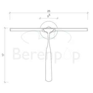 Decor Walther 0835600 Quick wandwisser chroom