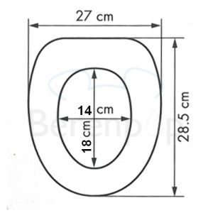 Diaqua Baby Soft 31611690 toiletzitting-inzet multicolor