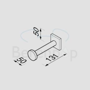 Geesa Nelio 681202 spare roll holder chrome