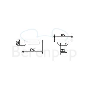 Keuco Moll 12755019000 soap dish chrome