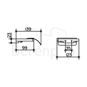 Keuco Moll 12760010000 Toilettenpapierrollenhalter chrom