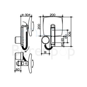 Keuco iLook_move 17613019000 Kosmetikspiegel 5x mit Beleuchtung (ohne Stecker) chrom