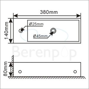 San4U 2500501 One Pack Queen (links) fonteinset wit keramiek/ nikkel RVS look