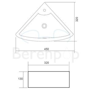 San4U 2503565 One Pack Floor fonteinset wit keramiek/ chroom