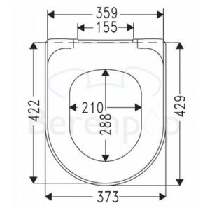 Villeroy en Boch (Omnia) Architectura 98M9C109 WC-Sitze mit Deckel pergamon *nicht mehr lieferbar*