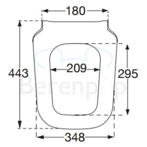 Villeroy en Boch Joyce Slimseat 9M62S1R3 WC-Sitze mit Deckel pergamon *nicht mehr lieferbar*