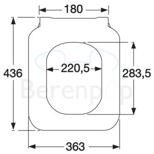 Villeroy en Boch Venticello Slimseat 9M79S101 WC-Sitze mit Deckel weiß