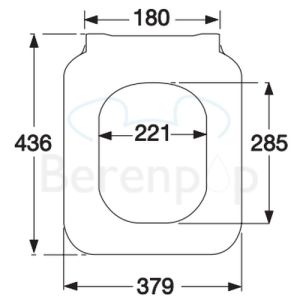 Villeroy en Boch Venticello Slimseat Line 9M80S101 WC-Sitze mit Deckel weiß