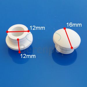 Pressalit A4003000 buffer deksel rond wit