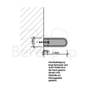 Decor Walther 0330234 BOOK 60 LED wandlamp dimbaar 57,5x11,5cm geborsteld nikkel