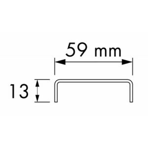 Easy Drain Compact 30 Modulo Stone EDM1NAT80030 douchegoot 80cm zijuitloop