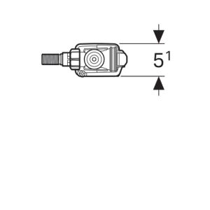 Geberit 136724003 Type 333 float valve