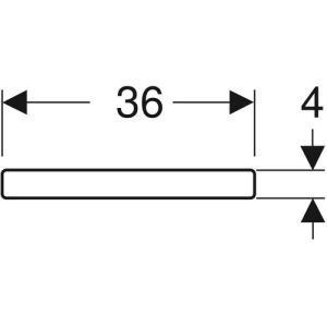 Geberit Renova Plan 572120000 toilet seat with lid white