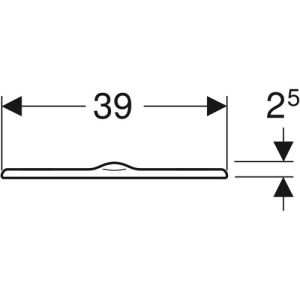 Geberit 300 Kids 573370000 turtle designer toilet seat (child seat) without cover white (OUTLET)