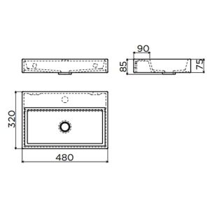 Clou Mini Wash Me Plus CL0303230 ceramic fountain 48cm white