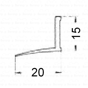 HSK Kienle E87075 L-Dichtungsprofil, 200cm