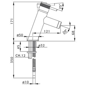 Pure Chronos CH5750 Waschbeckenarmatur chrom