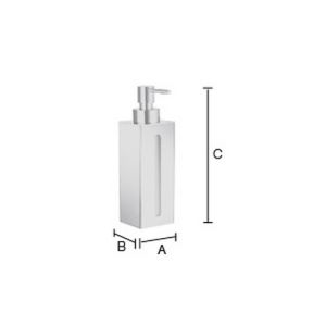 Smedbo Grundriss FK257 Seifenspender Chrom