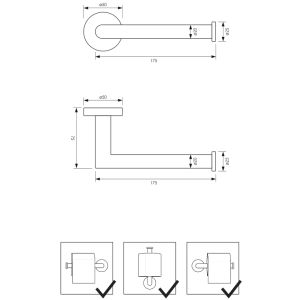 Brauer 5-S-150 Toilettenpapierhalter mattschwarz