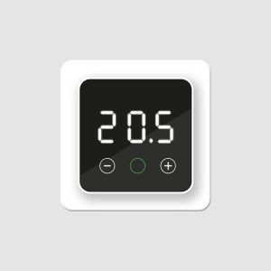 Magnum 825880 F32 Slimme WiFi thermostaat incl. vloersensor Polarwit – RAL 9010