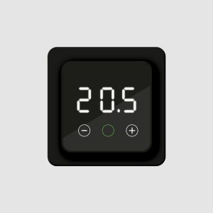 Magnum 825881 F32 Slimme WiFi thermostaat incl. vloersensor Grafietzwart – RAL 9011