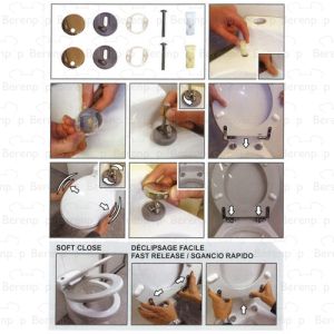 SFA Sanibroyeur Sanicompact Comfort NP101075 (INS100115) WC-Sitze mit Deckel weiß