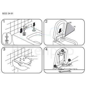 Villeroy en Boch Memento 9M17S1S3 WC-Sitze mit Deckel Edelweiss *nicht mehr lieferbar*