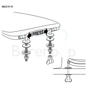 Villeroy en Boch Omnia Classic / O.Novo 88236101 WC-Sitze mit Deckel weiß