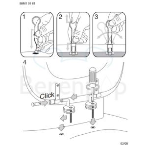 Villeroy en Boch Pure Stone 98M16100 WC-Sitze mit Deckel Eiche *nicht mehr lieferbar*