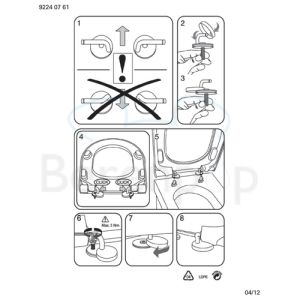 Villeroy en Boch Subway 2.0 9M746101 WC-Sitze ohne Deckel weiß