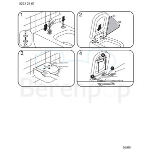 Villeroy en Boch Subway 2.0 9M68Q101 WC-Sitze mit Deckel weiß