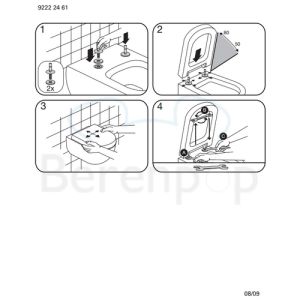 Villeroy en Boch Subway 2.0 Compact 9M69S101 WC-Sitze mit Deckel weiß