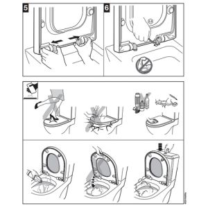 Roca Nexo A80164A004 toiletzitting met deksel wit