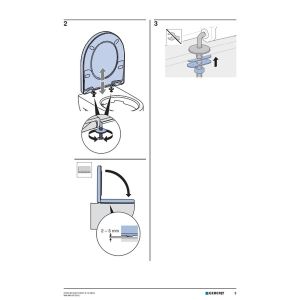 Geberit Renova 572165000 toiletzitting met deksel wit