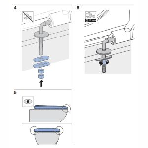 Geberit Renova 573010000 toilet seat with lid white