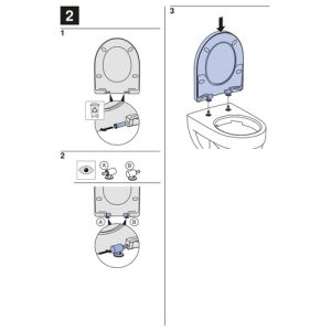 Geberit myDay 575410000 toilet seat with lid white