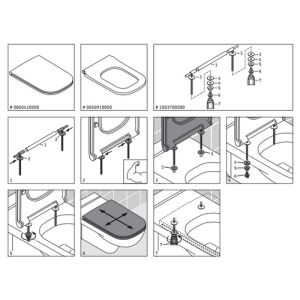 Duravit D-Code 0060910000 WC-Sitze Vital ohne Deckel weiß