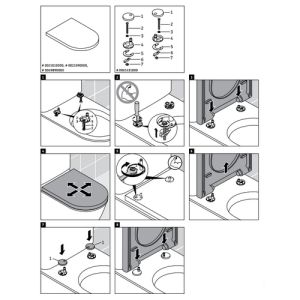 Duravit Darling New 0021010000 WC-Sitze mit Deckel weiß *nicht mehr lieferbar*