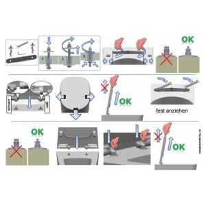 Ideal Standard Softmood T661501 WC-Sitze mit Deckel weiß