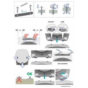 Ideal Standard Tonic K706101 WC-Sitze mit Deckel weiß
