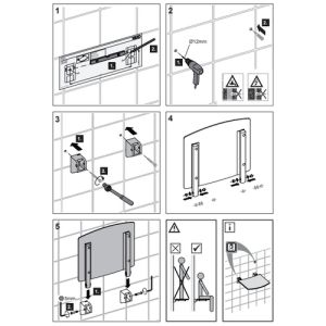Keuco Collection Plan 14980170038 Klappsitz Aluminium silber eloxiert/ lichtgrau (RAL 7035)